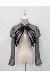 Alice Girl Heartache Leather Ribcage Bolero(20th Pre-Order/Full Payment Without Shipping)